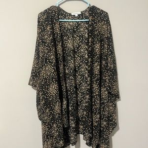 Flowy floral cardigan